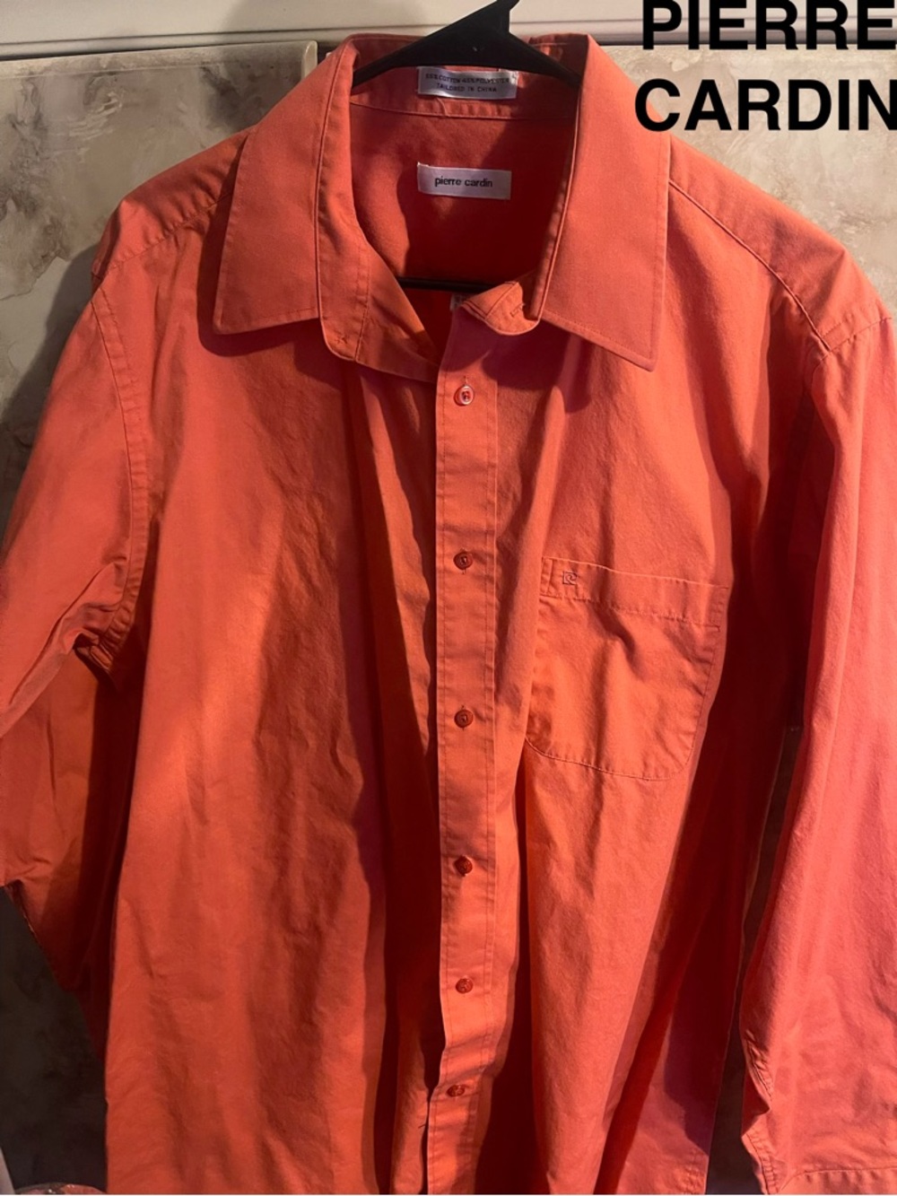 Pierre Cardin Shirt
Size Large